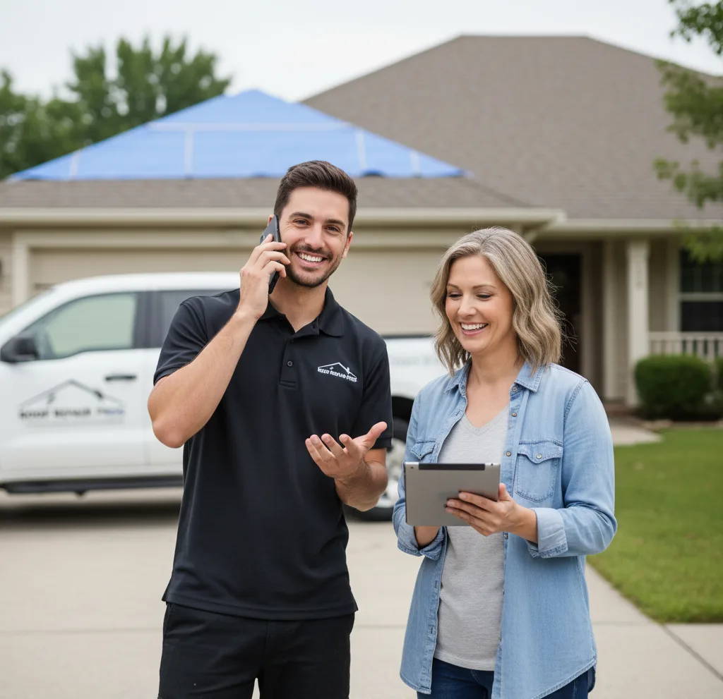 Modern Solutions Roof Repair customer support in Gerry